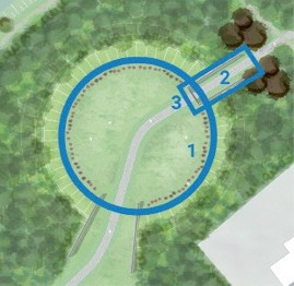 lokatie coupure en voormalige burcht lokatie coupure en voormalige burcht